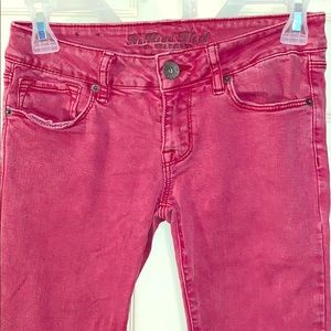 Bullhead Black red skinnies